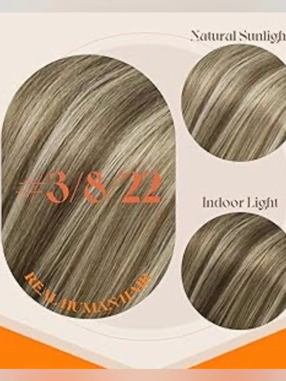 Sunny Hair 22”  I Tip Remy Human Hair Extensions #3/8/22 Balayage 50G/1G/S New